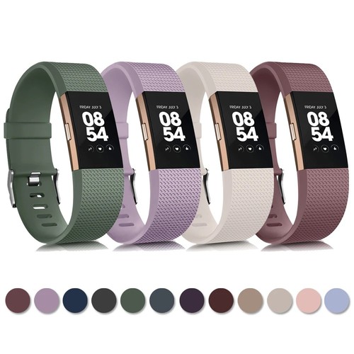 Soft silicone strap for fitbit - silicone,